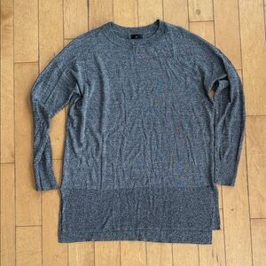 Worthington Heather Gray Long Sweater